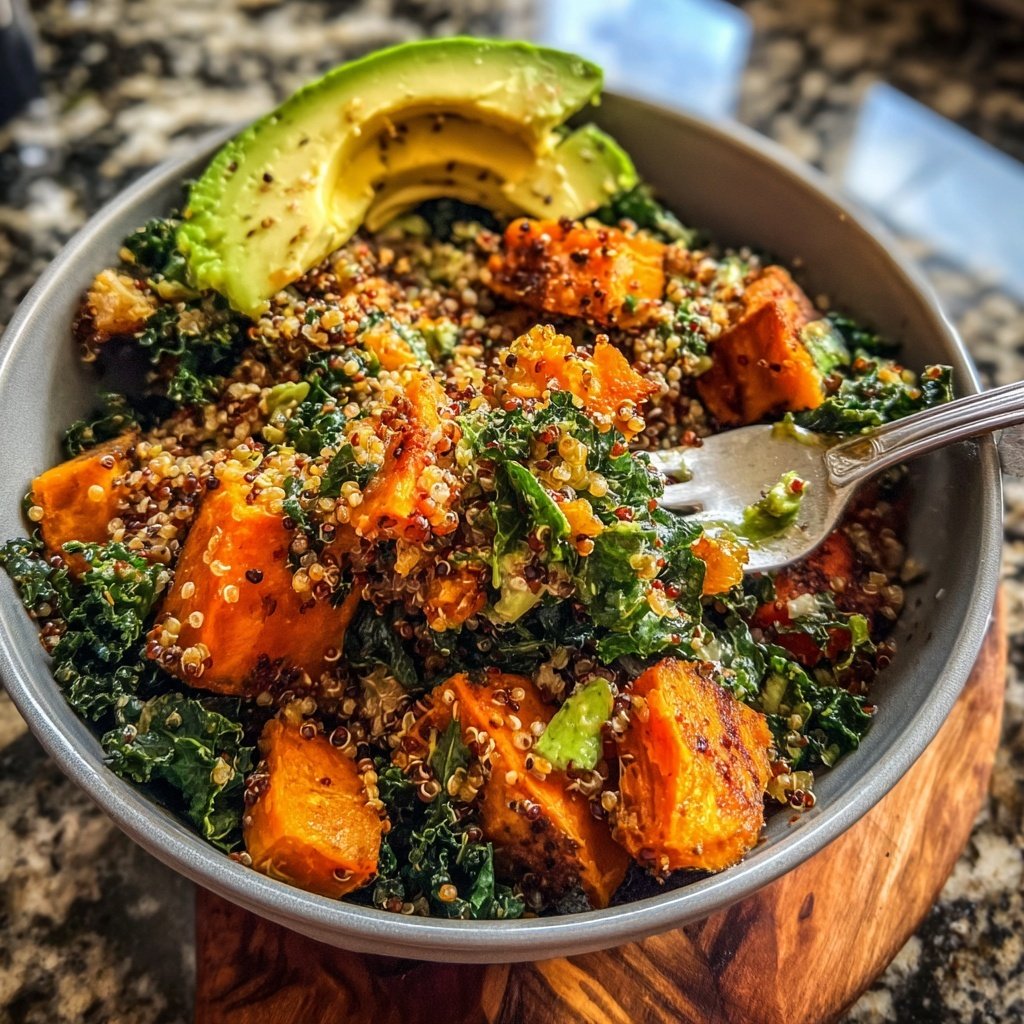 Sweet Potato Veggie Grain Bowl