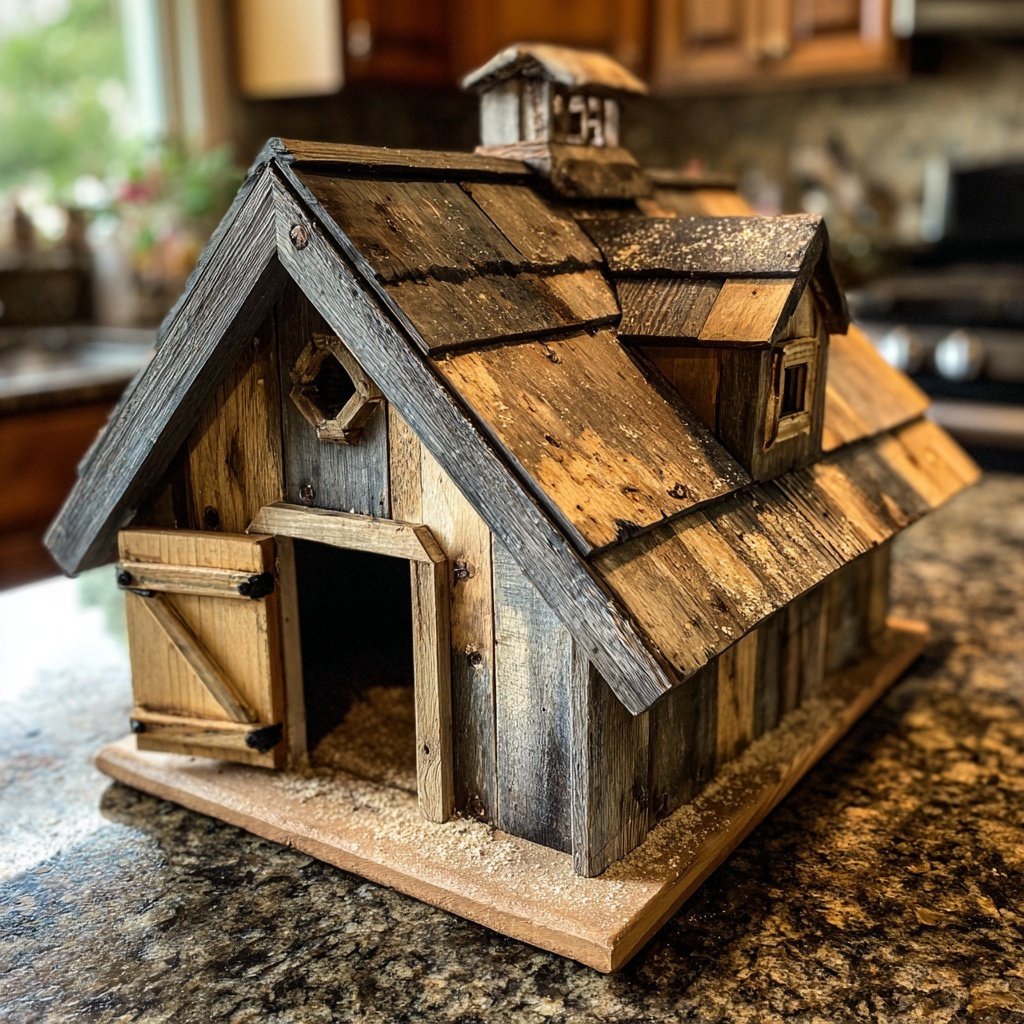 DIY Chicken Run With Roof