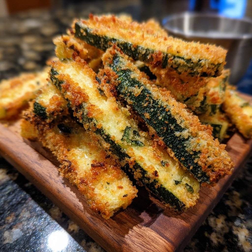 Crispy Zucchini Veggie Fries