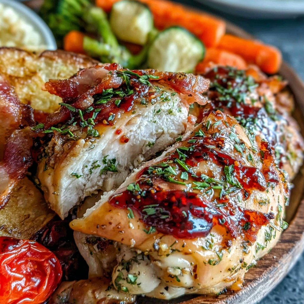 Healthy Chicken With Balsamic Glaze