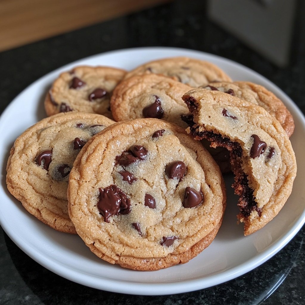 Bakery-Style Chocolate Chip Cookies