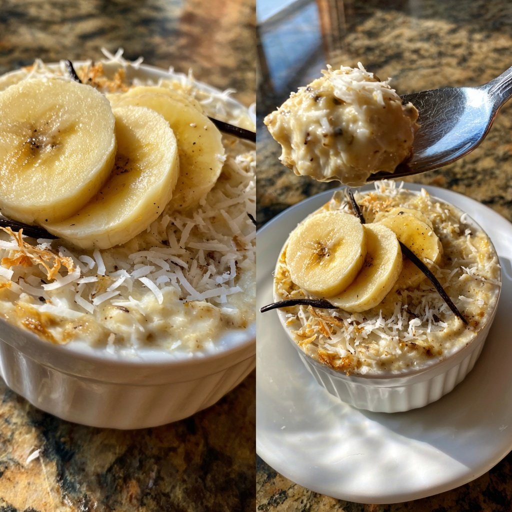 Coconut Vanilla Breakfast Oats