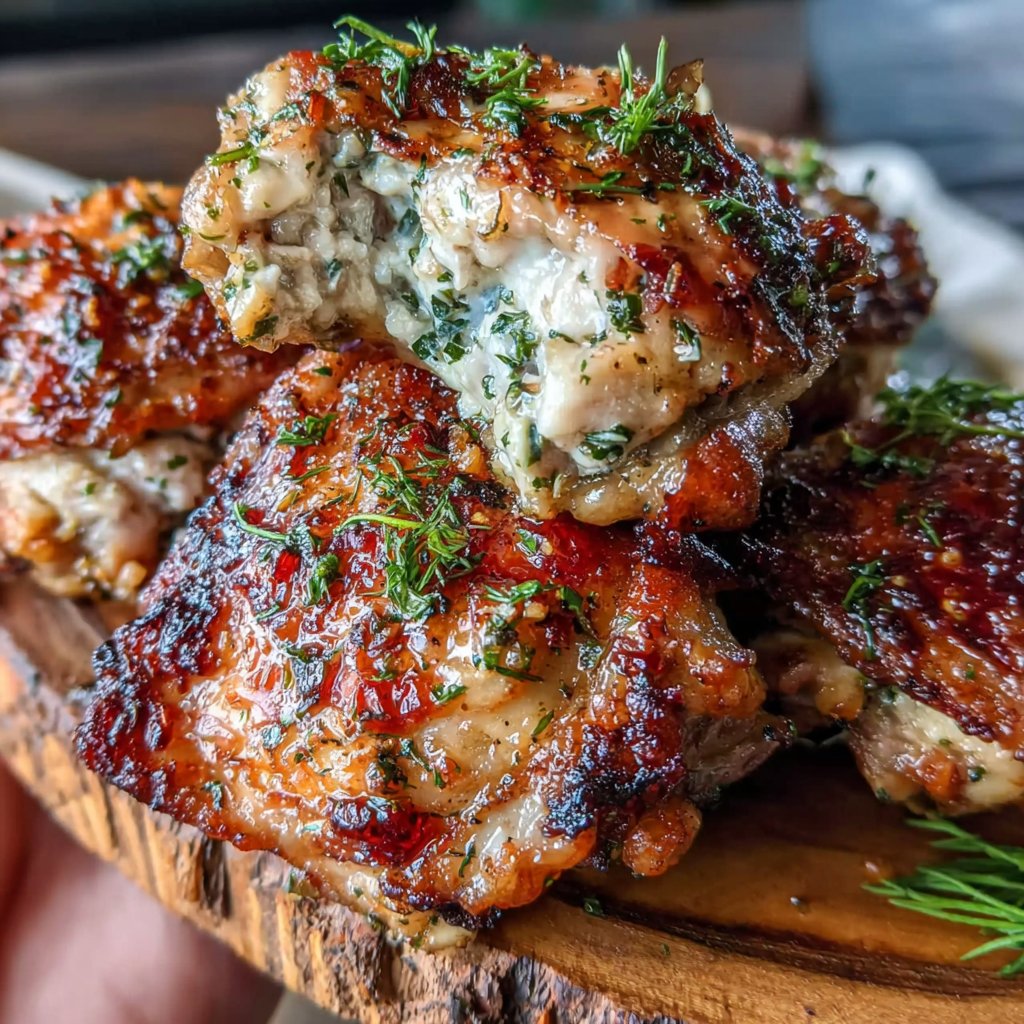 Greek Yogurt Marinated Chicken Thighs