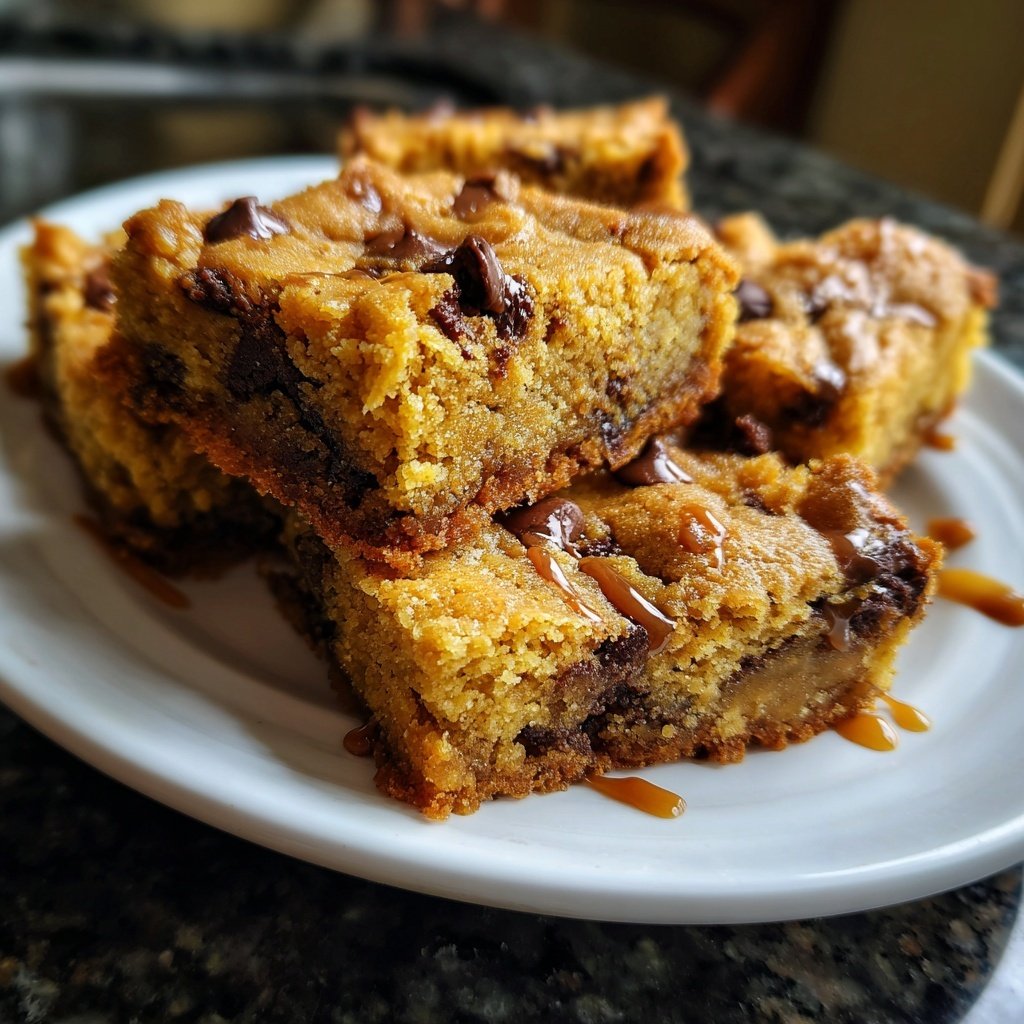 Super Bowl Dessert Peanut Butter Blondies
