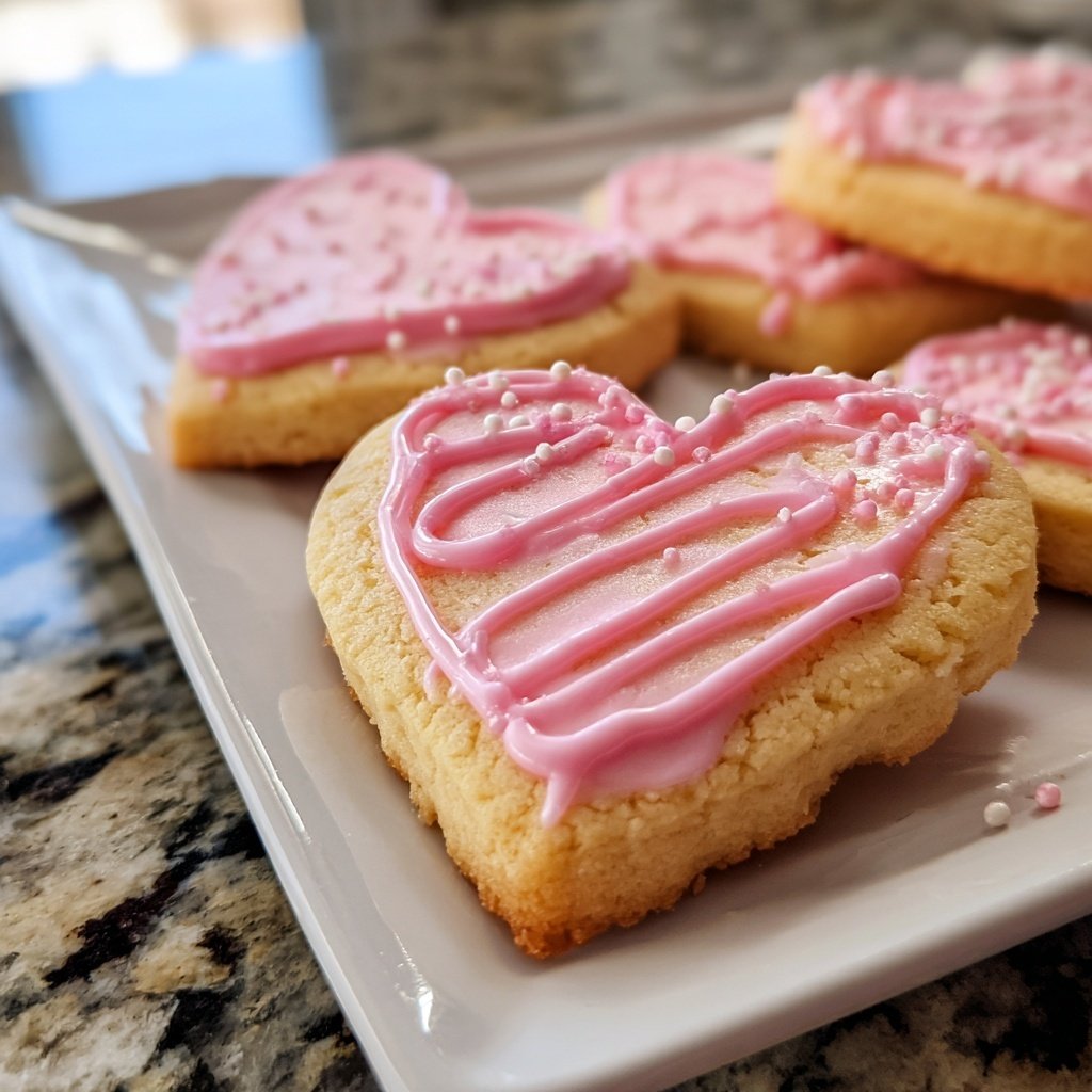 Heart-Shaped Sugar Cookies
