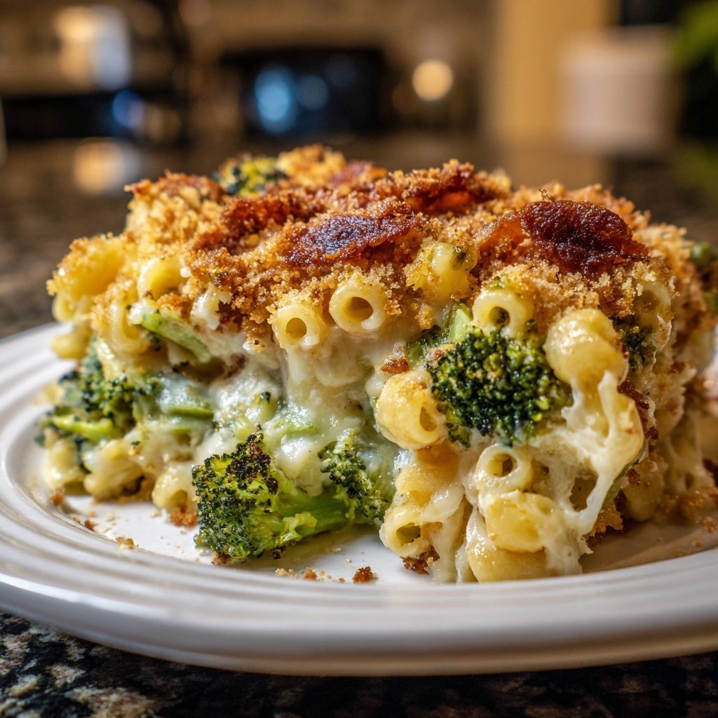 Sunday Creamy Broccoli Pasta Bake