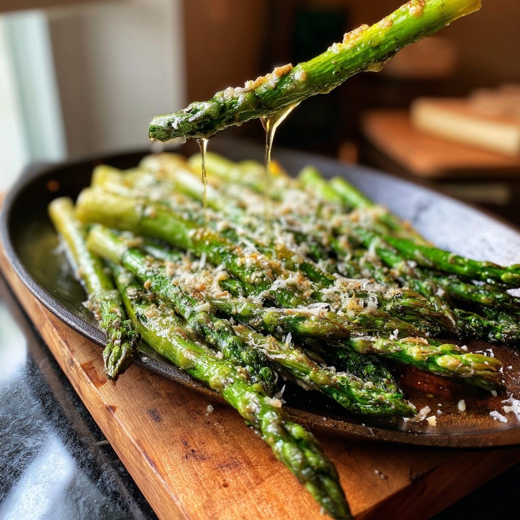 Garlic Parmesan Asparagus